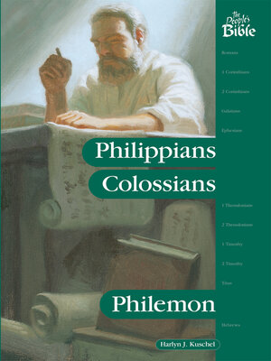 cover image of Philippians Colossians Philemon